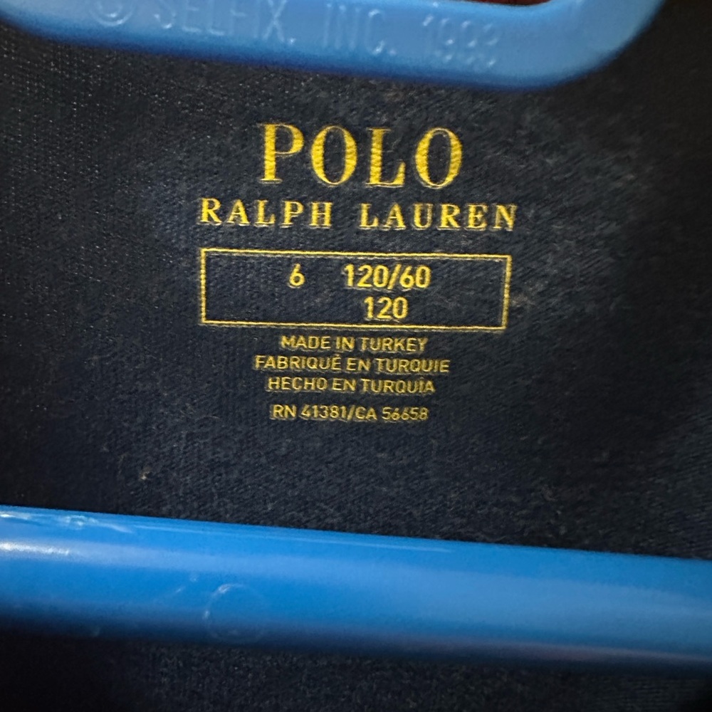 Ralph Lauren Blue and Green Short Sleeve Tee with Polar Bear collection - Picture 4 of 4